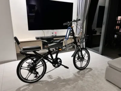 【Discount Zone】Phoenix Folding Bike 20Inch Ultra Lightweight Bicycle photo review